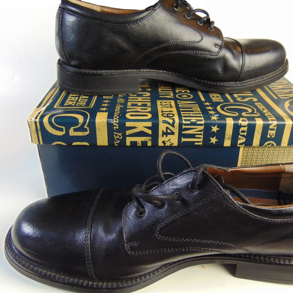 Cherokee Mens Leather Shoes Size 13